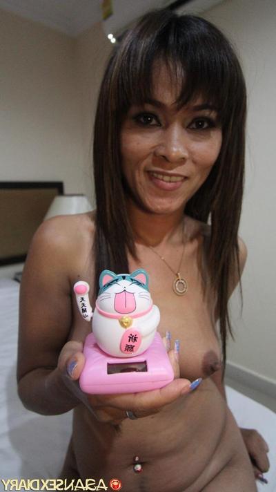20P Naughty Asian MILF Sylvy enjoys POV hardcore anal & vaginal sex