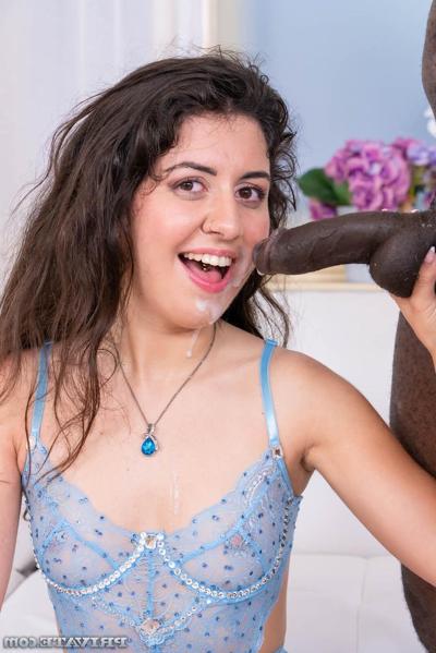 20P Russian teen Katty West gets her holes stuffed with BBCs in an IR threesome