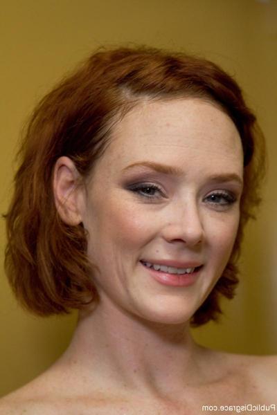 20P Redheaded babe Audrey Hollander unveils her big juggs and poses naked