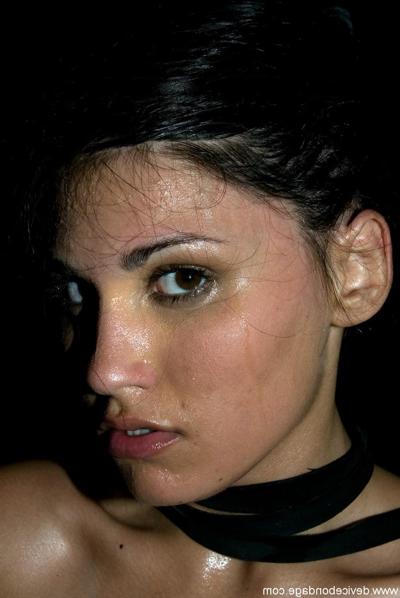 20P Beautiful submissive hottie Miss Jade Indica gets whipped and humiliated