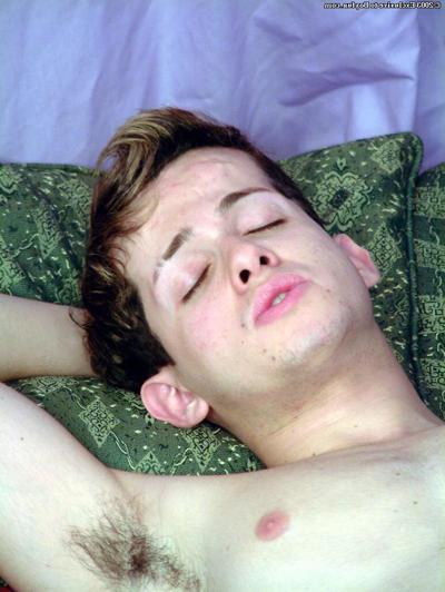 20P Skinny gay teen Thiago strips naked and shows off his suckable cock