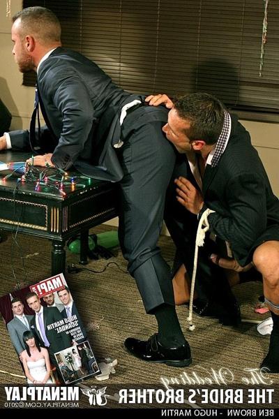12P Gay businessmen Ben Brown & Hugo Martin have intense doggystyle sex