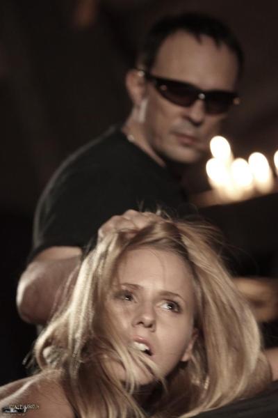 16P Young blonde girl is subjected to being held as a sick man's sex slave