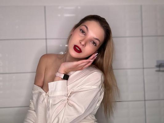 15P Cute blonde All About Diana poses seductively in he solo compilation