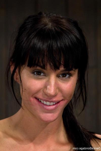 20P Dark haired hottie Gia DiMarco gets bound and fucked in a missionary position