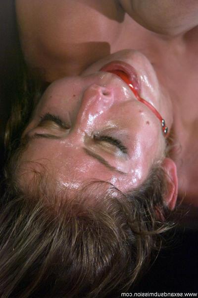 20P Busty MILF Felony gets ass banged good while tied to a BDSM table