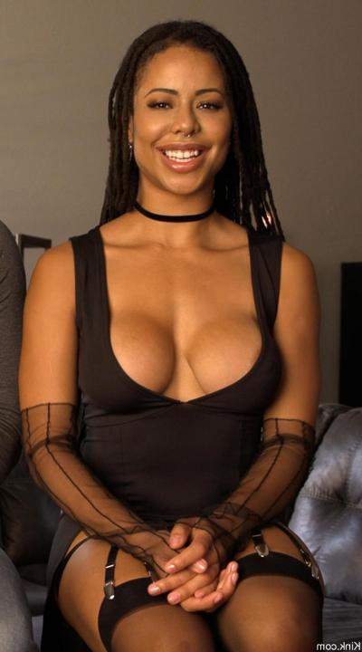 20P Sexy black babe Kira Noir ends a BDSM session with some wild hardcore sex