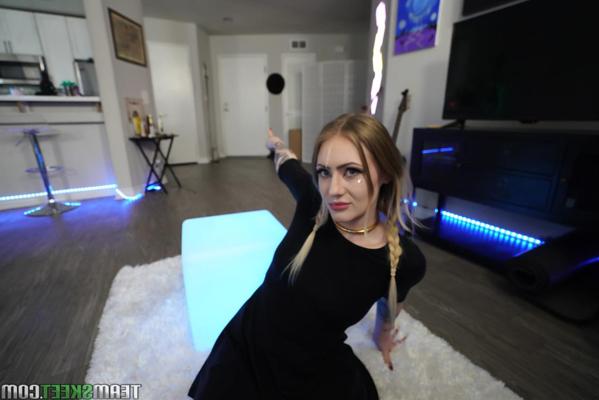 20P Naughty teen Baby Sid spreads her legs & moves her undies aside for a POV fuck