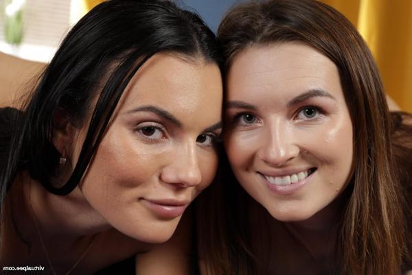20P Sexy Jenifer Jane and Vanessa Decker flaunt their big tits and play with toys