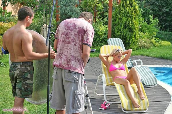 17P Amateur Hungarian sluts Sophie Moone and Eleanor fuck neighbor on the camera