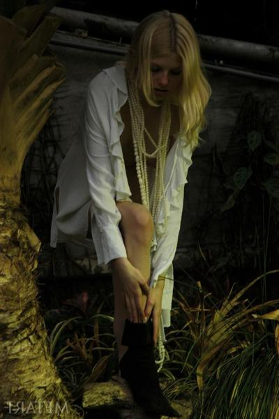 20P Slim blonde Nastya C flaunts her sweet titties and big nips in a solo