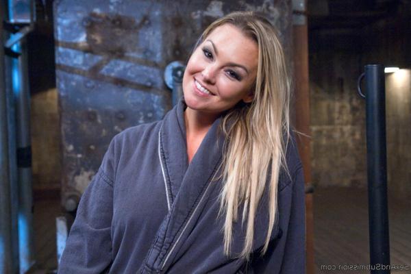 20P Blonde MILF Abbey Brooks gets tied up and fucked roughly by a dom