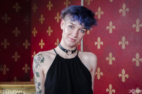 14P Skinny chick Billy Nix endures being tied up with rope and used as sex slave