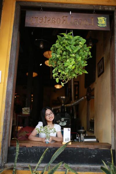 20P Cute Asian girl with eyeglasses posing in her lovely white dress in public