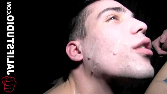 9P Submissive gay gets a thorough anal pounding in bondage after giving head