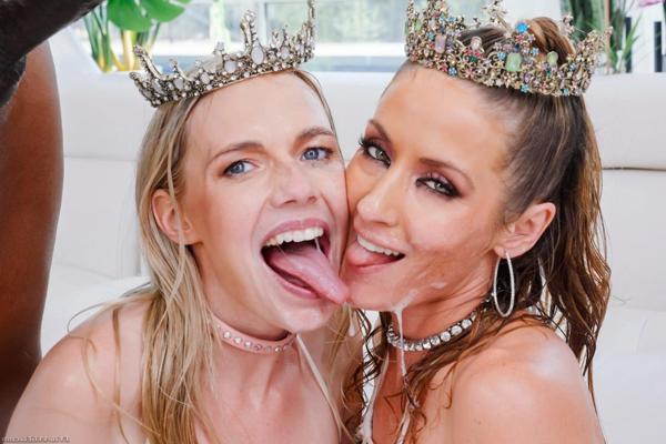 20P Pornstars Sheena Shaw & Rebel Rhyder get ass fucked & facialed in an IR 3some