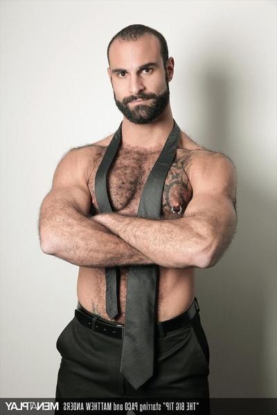 17P Hunky gay men Paco & Matthew Anders have a wild anal quickie at work