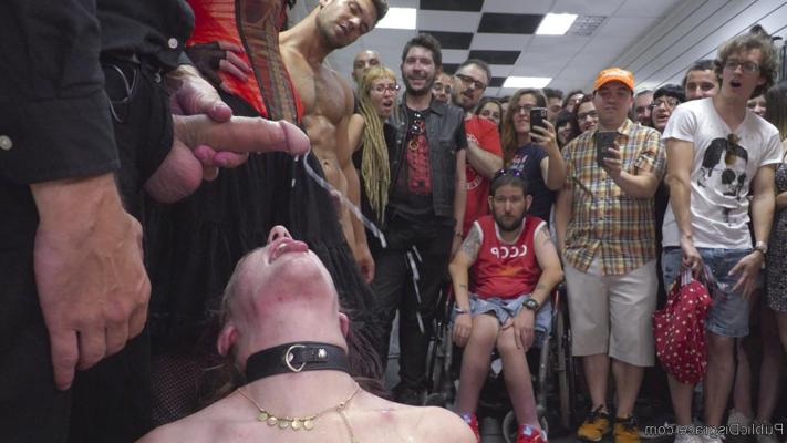 20P Public Disgrace Aragne Spicy, Juan Lucho, Silvia Rubi, Steve Holmes