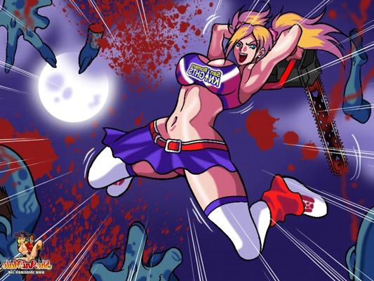 12P Anime shemale fucking a boy's tight anus after rescuing him from zombies