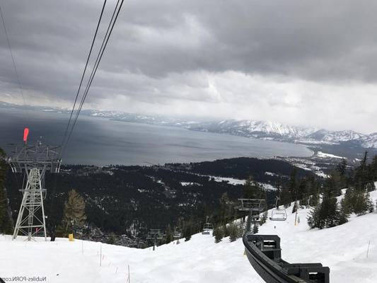 16P Clothed teens Kristen Scott & Sierra Nicole don ski masks while snowboarding